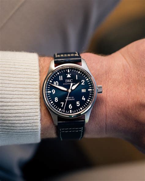 are iwc good watches|iwc mark xx on wrist.